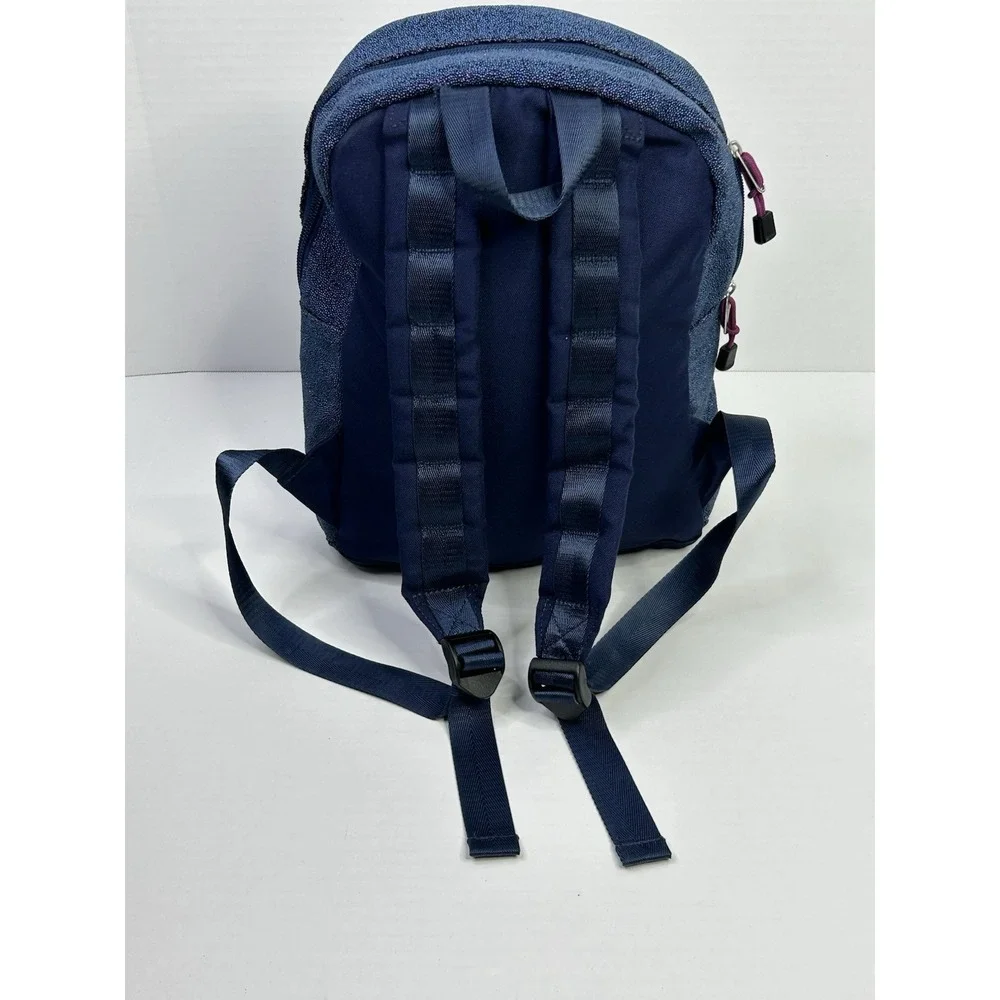 State Beaded Blue Sparkle Mini Kane Backpack Minor Flaws READ*
